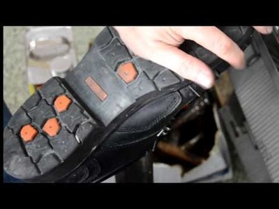 Shoe repair:Harley Davidson sole shoe glue