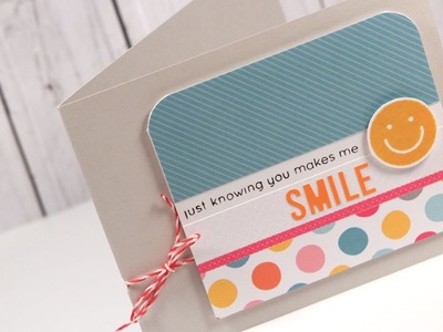 Smile Card - March 2014 Card Kit