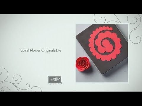 Spiral Flower Originals Die by Stampin' Up!