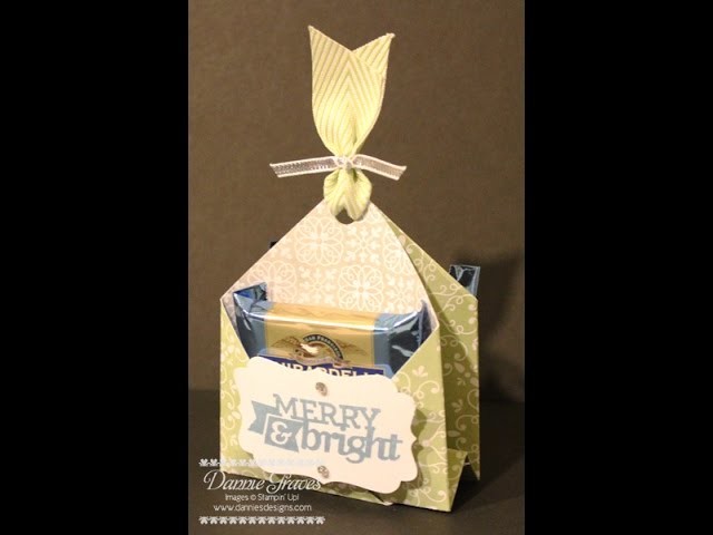 Stampin' Up! Ghirardelli Chocolate Pouch Tutorial