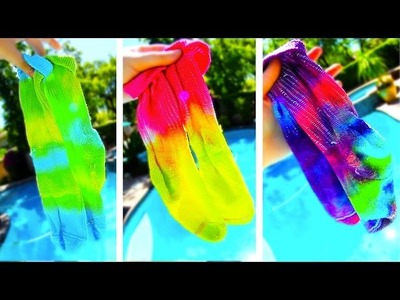 Tie Dye Socks DIY!