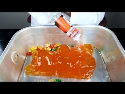 World Largest Gummy Bear Shots!