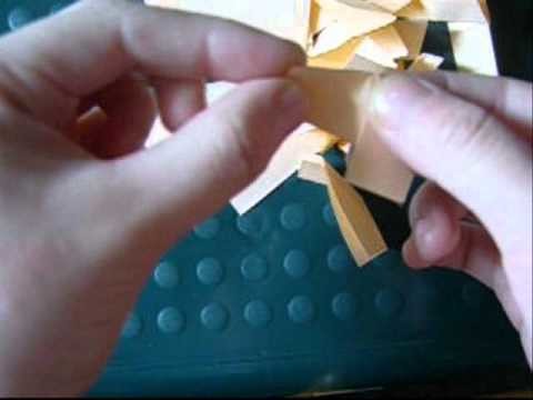 3Dorigami- how to fold triangles FAST!!!!