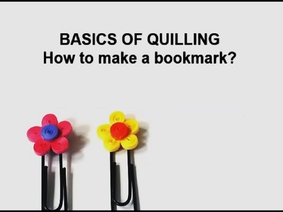 Basic Quilling - Making a Bookmark