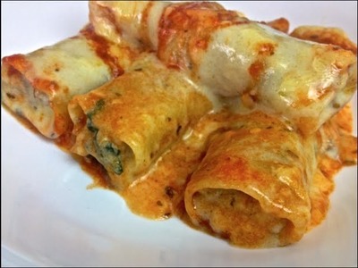 Beef & Spinach Cannelloni - Todd's Kitchen