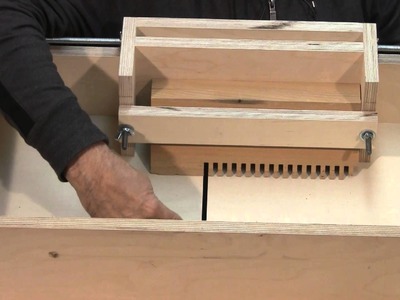 Box Joint Jig Setting and How They Work - A woodworkweb.com woodworking video