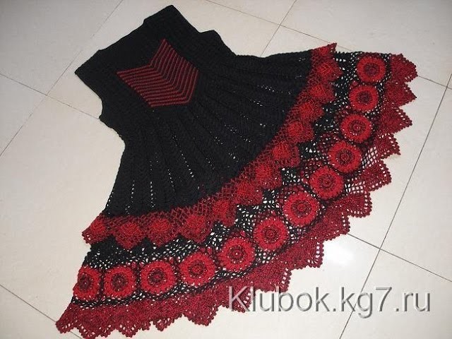 Crochet dress| How to crochet an easy shell stitch baby. girl's dress for beginners 37