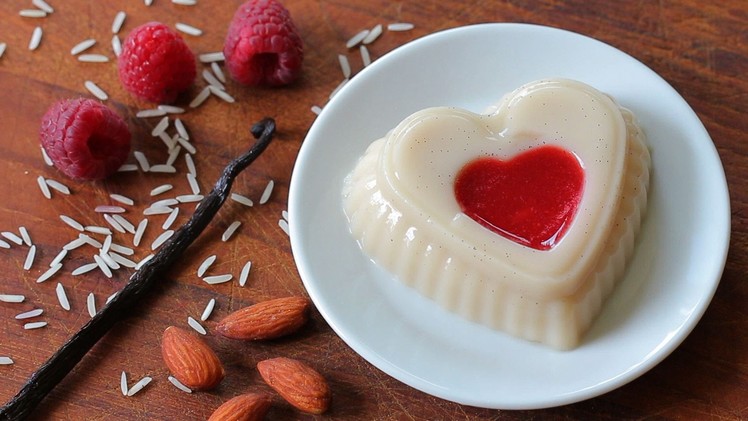 Dairy free vanilla pudding with raspberry sauce recipe - baby friendly