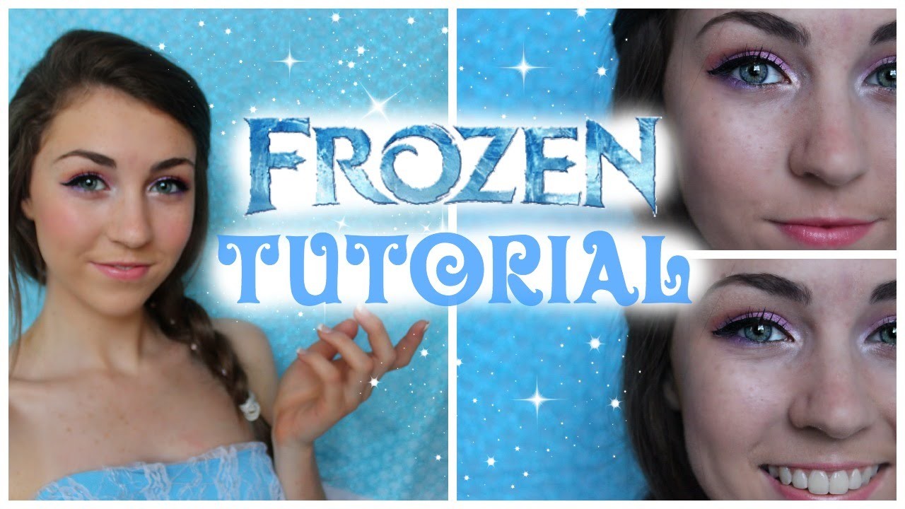 Disneys Frozen Elsa Halloween Makeup Tutorial