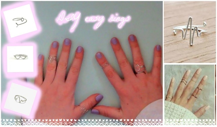 DIY.easy wire rings!