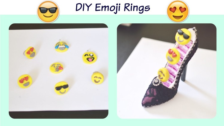 DIY Emoji Rings