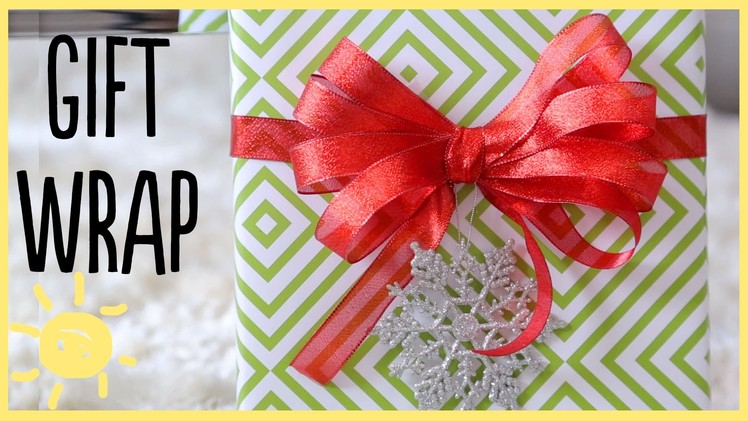 DIY. Gift Wrap Ideas (+How to Make a Perfect Bow!!)