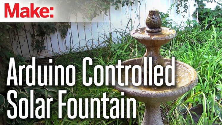 DIY Hacks & How To's: Arduino Water Fountain