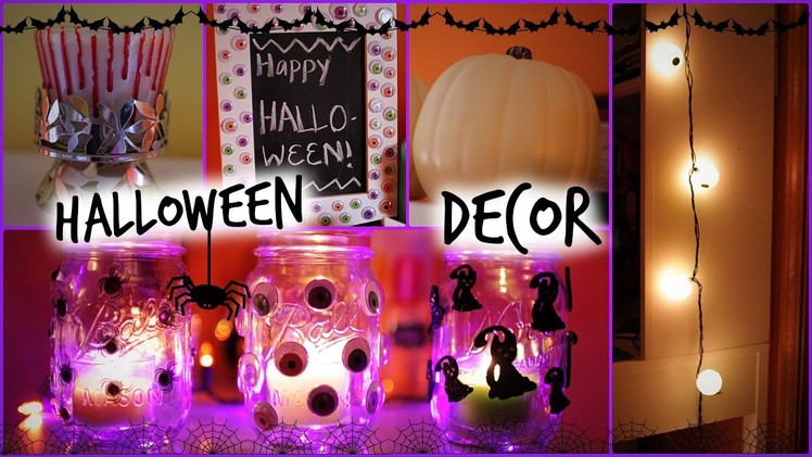 DIY Halloween.Fall 2014 Room Decor & Ways to Decorate!