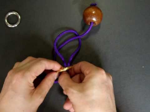 Double balls string puzzle(With English annotations)