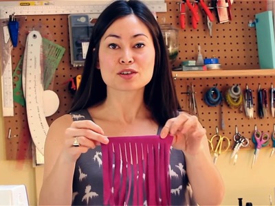 Fashion Sewing & You: How to create and apply fringe to your me-made clothes