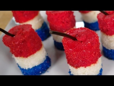 Firecracker Cakes With Pop Rocks For the 4th of July | Just Add Sugar