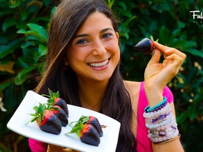 FullyRaw Chocolate Covered Strawberries!
