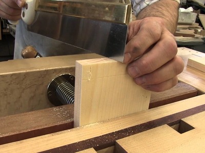 Hand Cut Dovetails, a different approach!