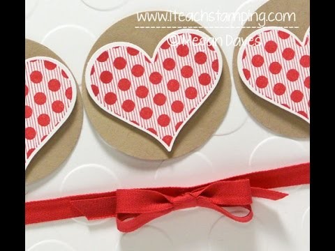 Hand Made All Occasion Heart Card