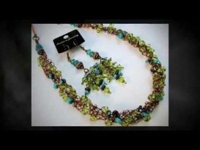 Handmade Jewelry Preview of Crocheted Designs