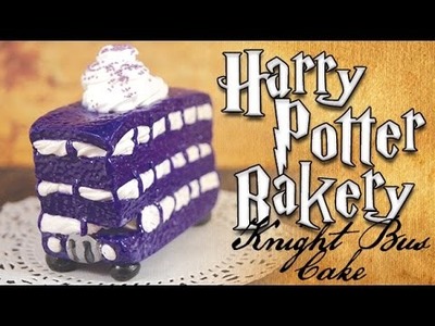 Harry Potter Clay Bakery: Knight Bus Cake