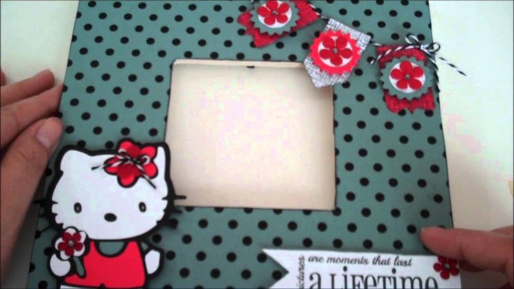 Hello Kitty Frame with Banner