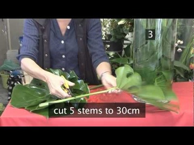 How To Arrange Flowers In A Large Vase