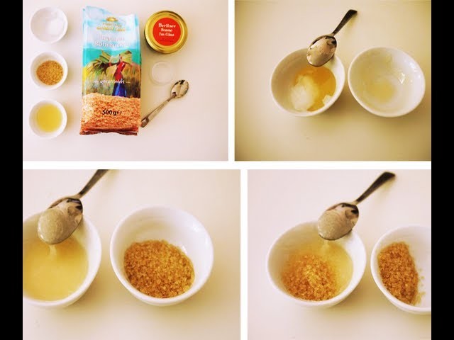 HOW TO: DIY Sugar Honey Lip Scrub