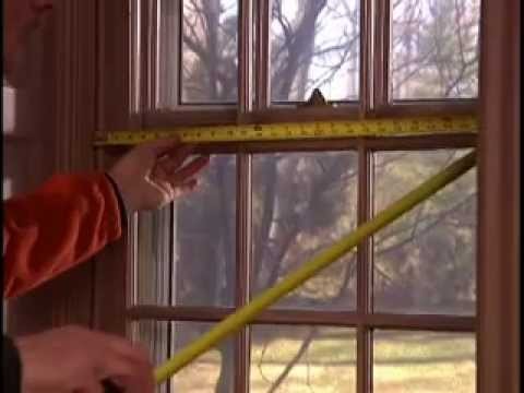 How To Install Replacement Window - Woodright Double-Hung Insert - Measurement 2.8