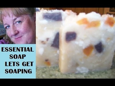 How to Make a Embed Lotion Bar Soap with Recipe