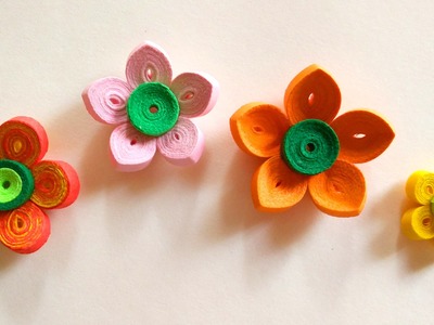 How To Make A Paper Art Quilling Flower