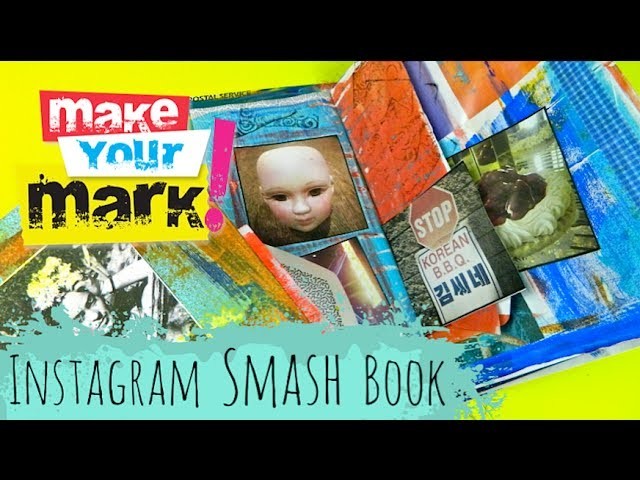 How to make an Instagram Smash Book DIY
