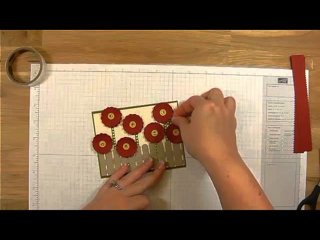 How to Make Easy Flowers and Fences - Card Making Video Tutorial Series