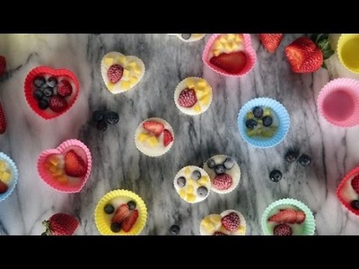 How to Make Frozen Yogurt Fruity Bites | Get the Dish
