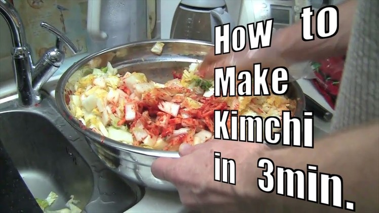 How-To Make Kimchi in 3 Minutes
