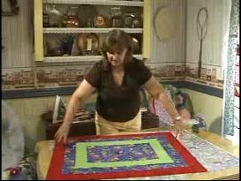 How to Quilt : Making a Sandwich Quilt