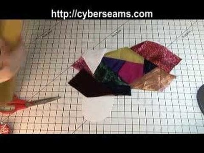 How to Sew -- Crazy Quilt Christmas Stocking