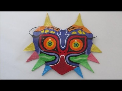 Make Majoras Mask from The Legend of Zelda