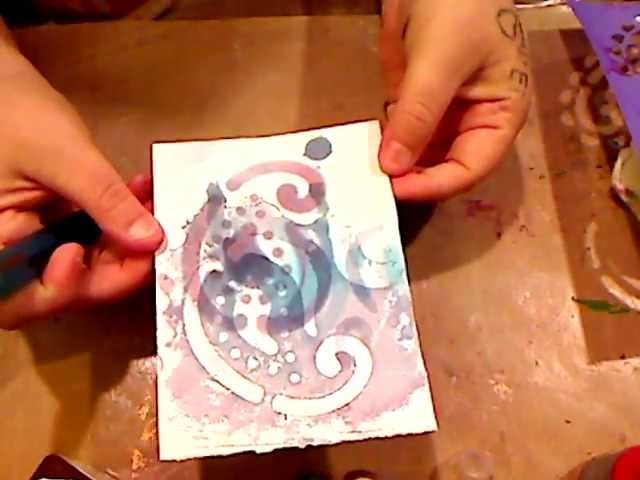 MAKING MIXED MEDIA INK SPRAYS FROM FOOD COLORING