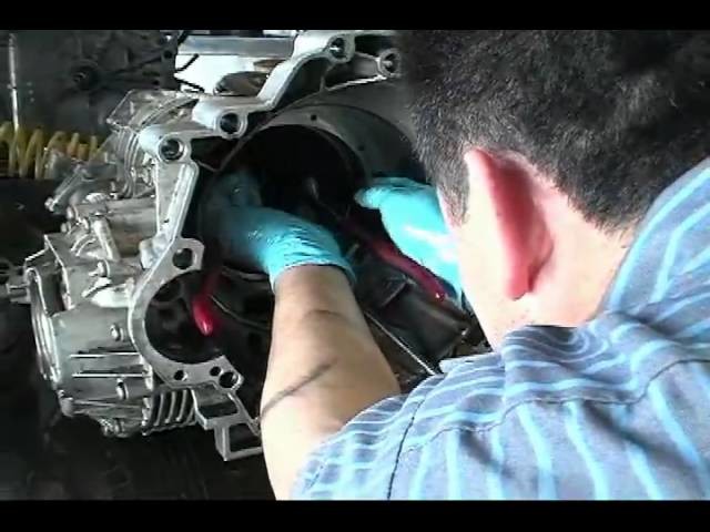 Stripping down an Audi Automatic Transmission for Repair in Tampa