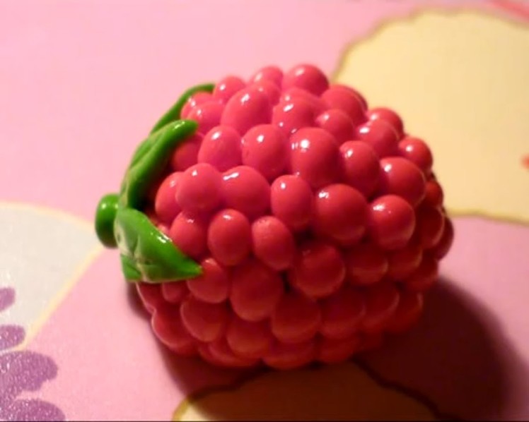 Tutorial Raspberry - Lampone in Fimo
