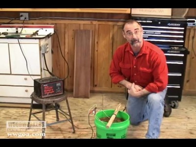 Woodworking Shop DIY Tips - Removing Rust With Electrolysis