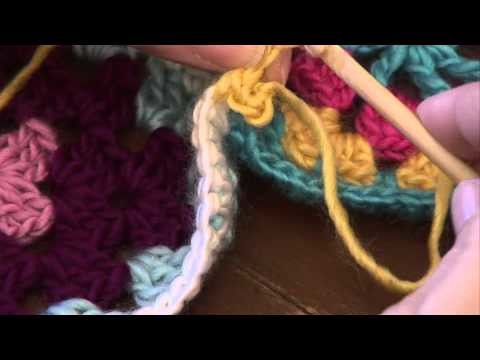 18 - Crochet 101 Lacy Join Seams