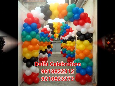 Birthday party decorations in Delhi | Balloon decoration Noida