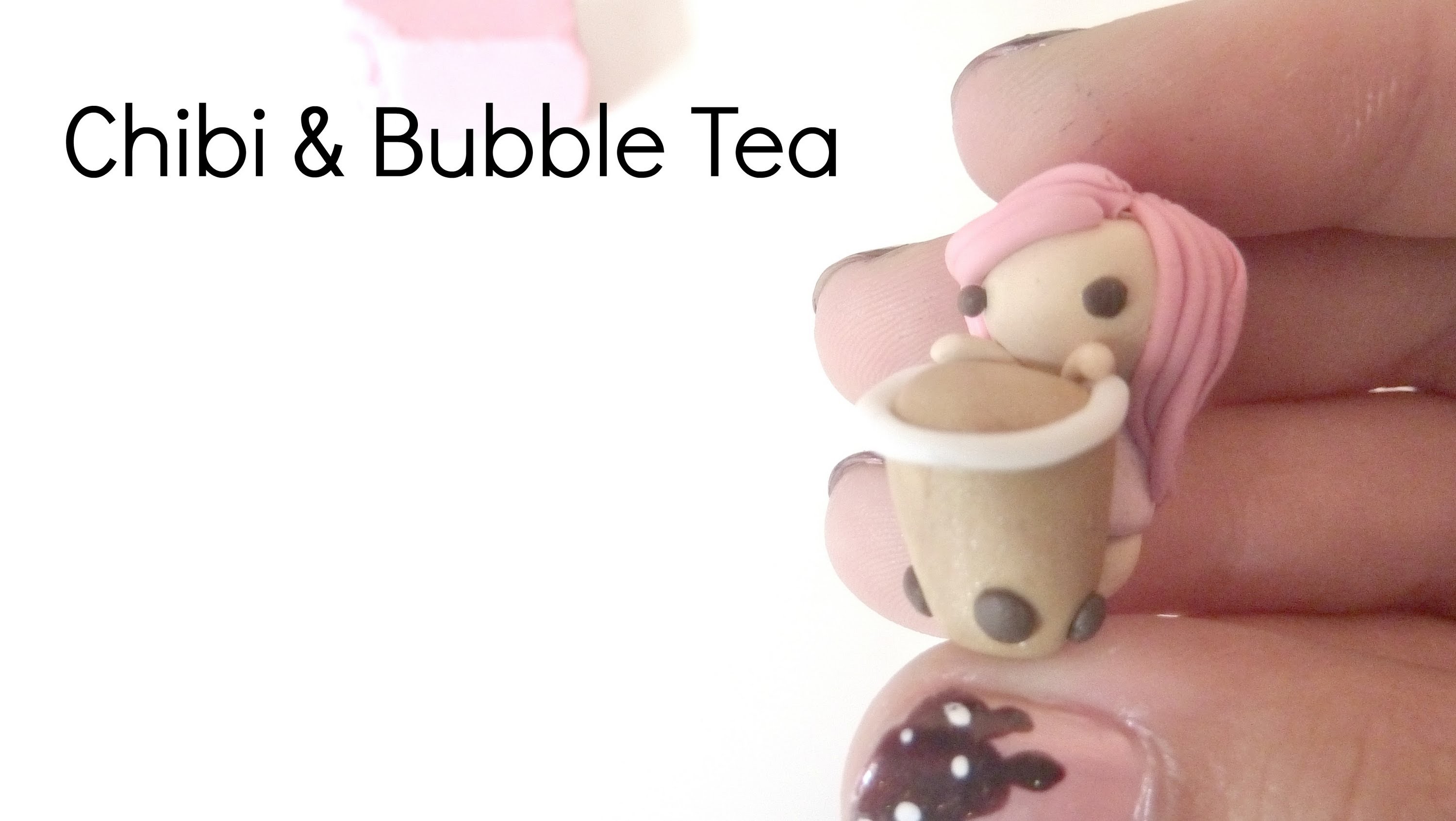 Chibi & Bubble Tea || Polymer Clay Tutorial