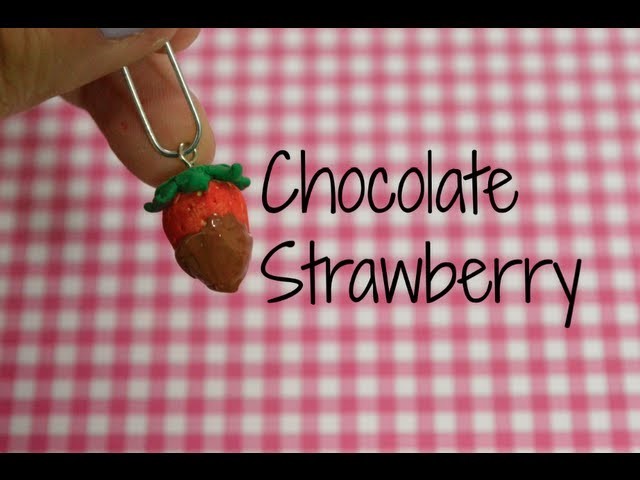 Chocolate Strawberry Tutorial (Polymer Clay)
