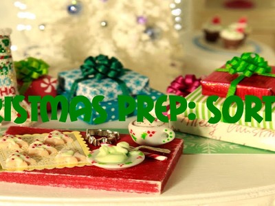 Christmas Prep: Sorting Decorations, Cards, and Gift Wrap