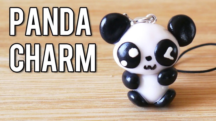 ★ Cute Panda Charm  (Polymer Clay Tutorial) ★
