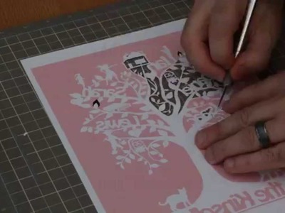 Family Tree Time-lapse Paper Cut
